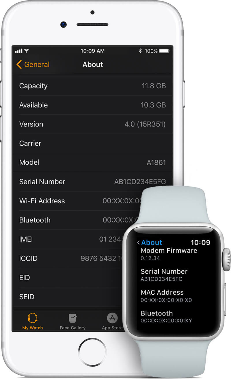 Cách nhận biết Apple Watch Series 6 có eSIM không?