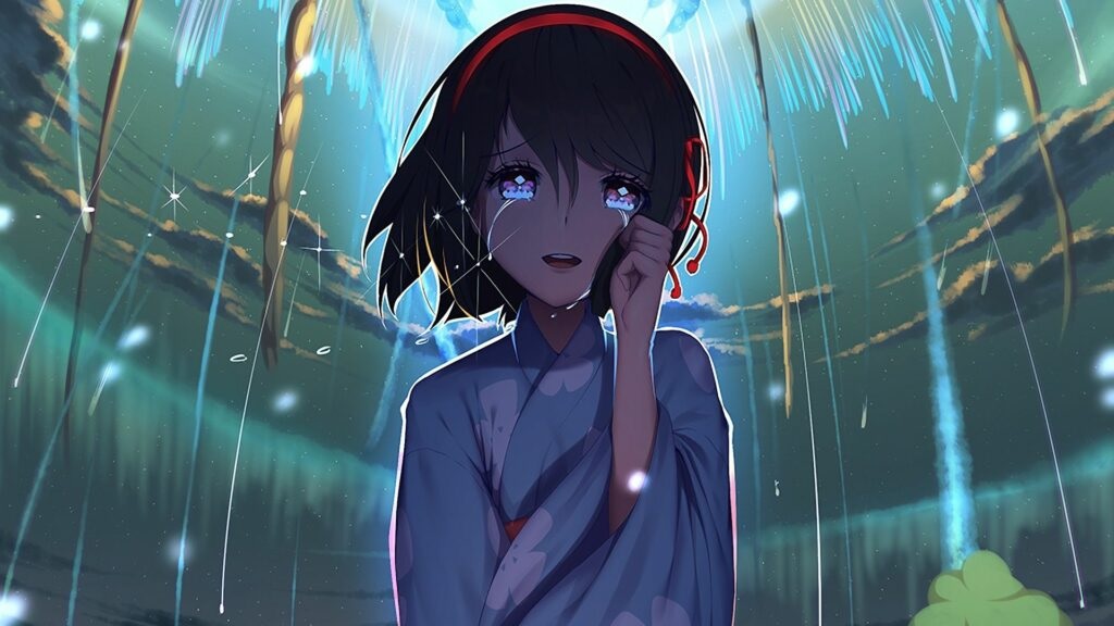 Anime buồn - Hình ảnh anime buồn tâm trạng cô đơn cho nam, nữ