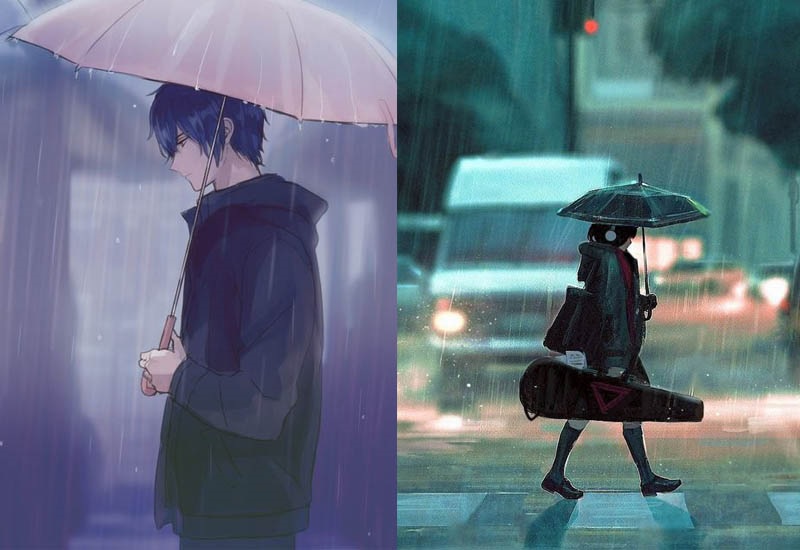 Anime buồn - Hình ảnh anime buồn tâm trạng cô đơn cho nam, nữ