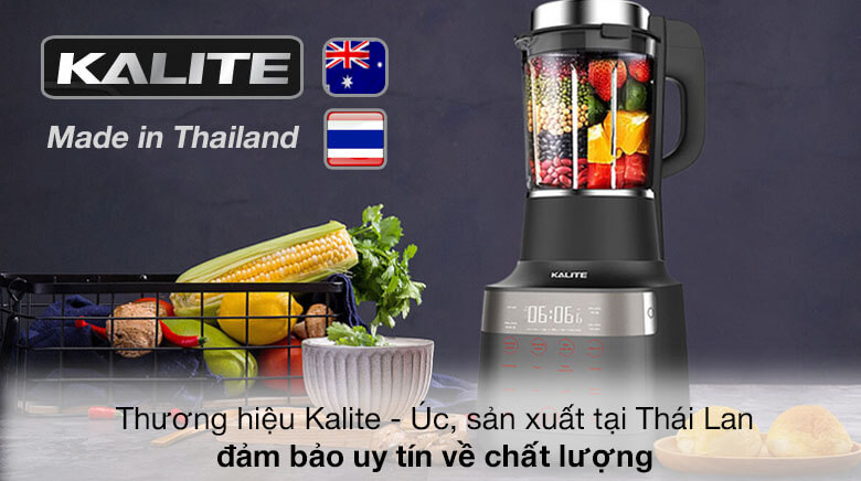 Máy làm sữa hạt Kalite được sản xuất tại Thái Lan