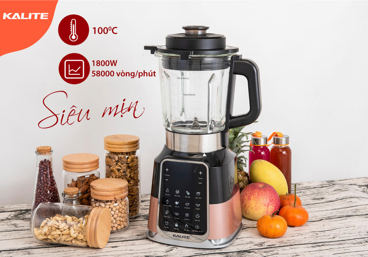 Máy làm sữa hạt Kalite là chiếc máy đa zi năng