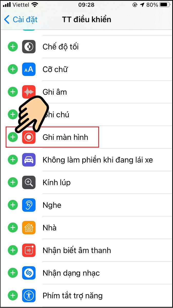 Hướng dẫn ghi màn hình iPhone có tiếng