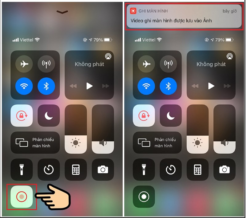 Cách ghi màn hình iPhone kèm tiếng