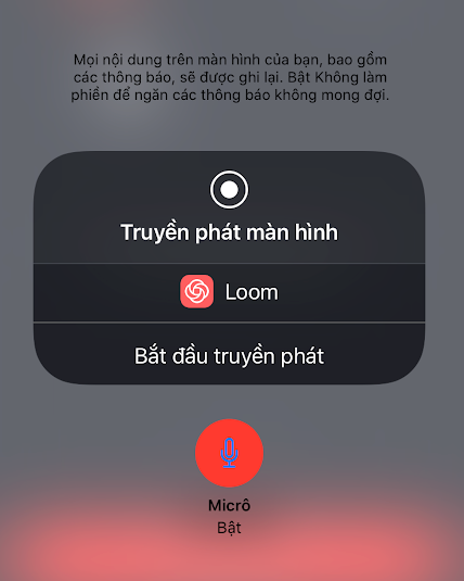 Cách quay màn hình trên iPhone