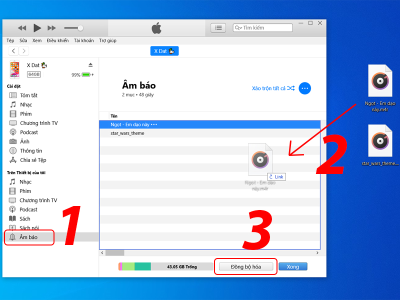 Cách tải nhạc chuông cho iPhone trên máy tính