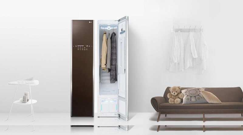 Tủ giặt khô LG giúp chăm sóc quần áo hiệu quả