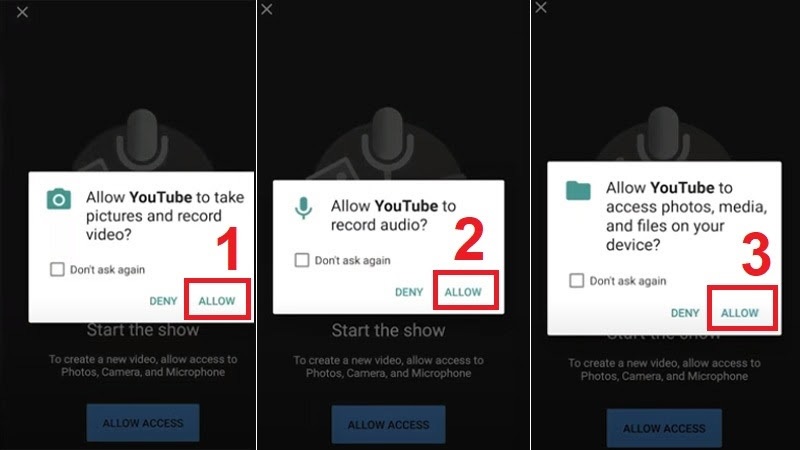 Cách live stream trên YouTube bằng điện thoại Android
