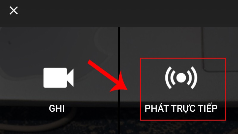Cách live stream trên YouTube bằng điện thoại iPhone