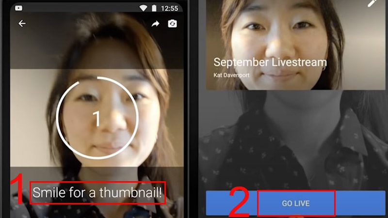 Cách live stream trên YouTube bằng điện thoại iPhone