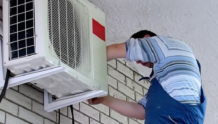 Cục nóng điều hòa kêu to do lắp sai kỹ thuật