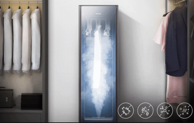 Máy hấp quần áo Samsung DF60R8600CG/SV ứng dụng công nghệ Heatpump