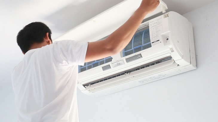 Điều hòa chảy nước cục lạnh Điều hòa chảy nước cục lạnh