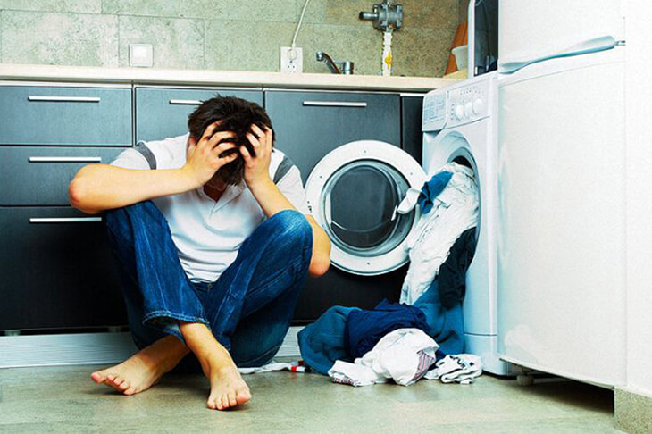 Tình trạng máy giặt Electrolux không quay có thể xảy ra sau 1 thời gian sử dụng