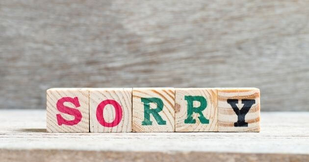 Những câu xin lỗi bằng tiếng Anh với người yêu, cha mẹ, bạn bè, đồng nghiệp
