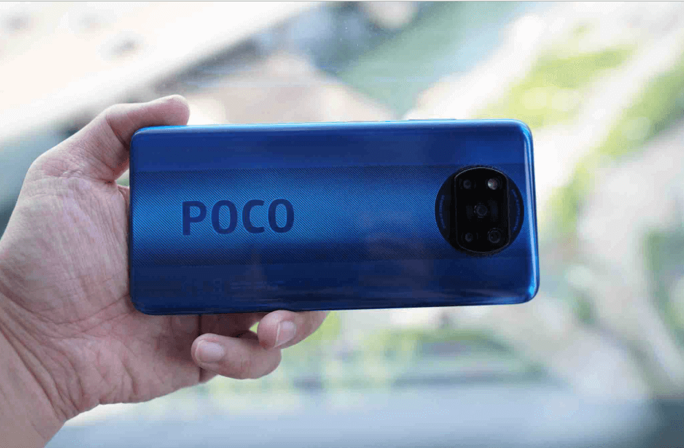 Điện thoại Xiaomi POCO X3 nổi bật với cách thiết kế ấn tượng