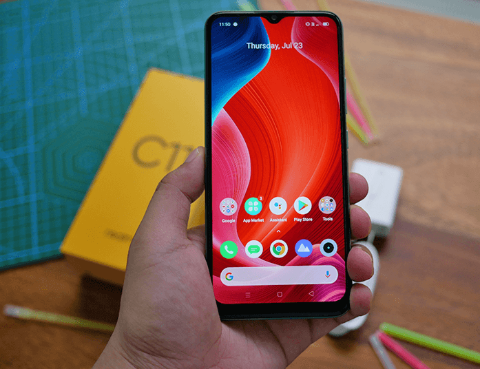 Điện thoại Realme C11 thiết kế đẹp mắt, giá rẻ