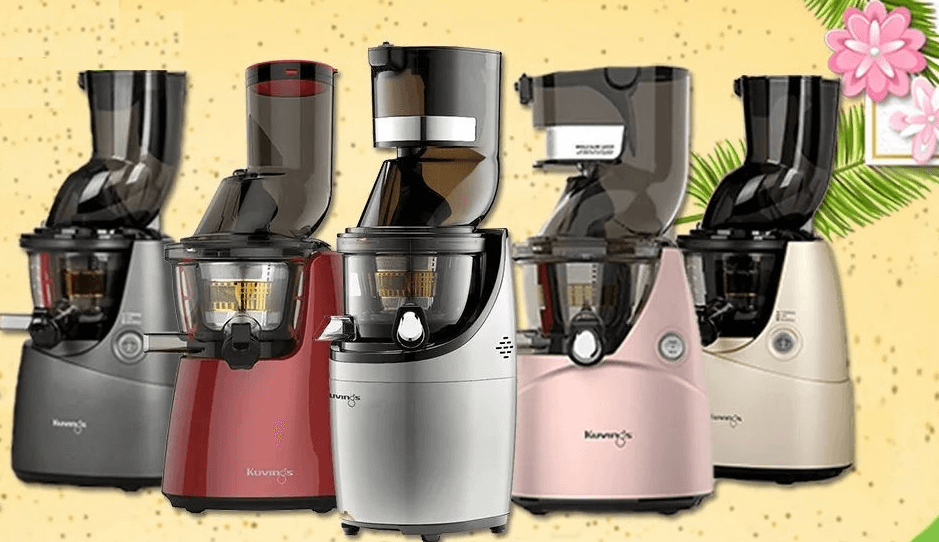 Kuvings phân sản phẩm máy ép chậm của mình thành các sản phẩm tầm trung và cao cấp
