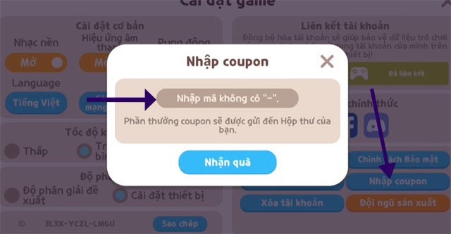 Link nhập code Play Together Android