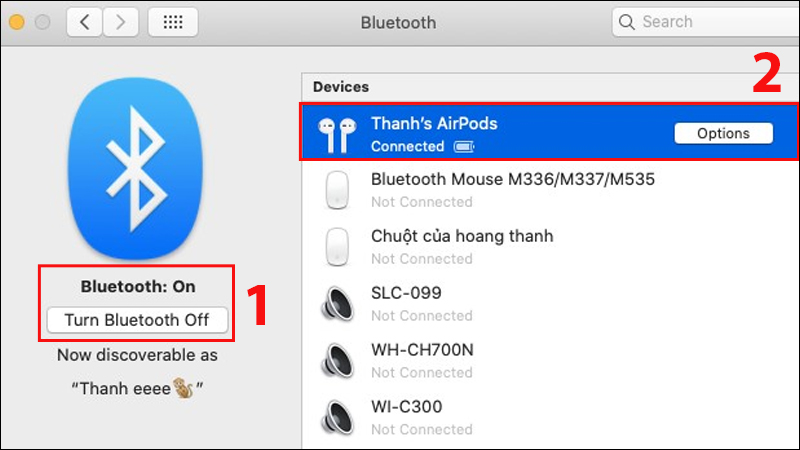 Hướng dẫn sử dụng tai nghe AirPods 2