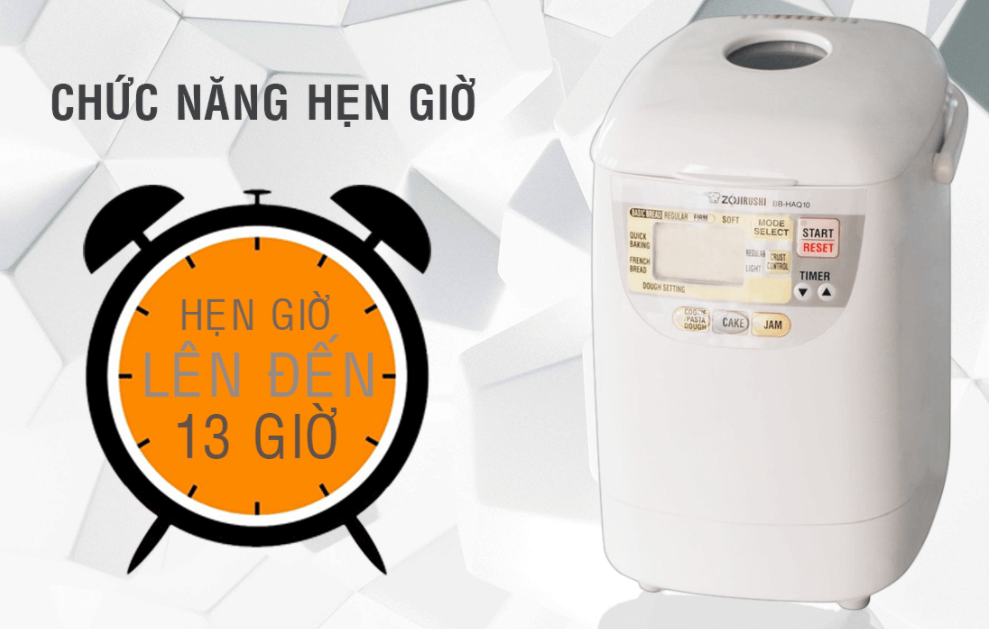 Máy làm bánh mì Zojirushi có tính năng hẹn giờ