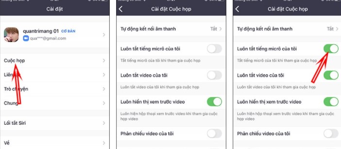 Cách bật tắt mic trong Zoom trên điện thoại