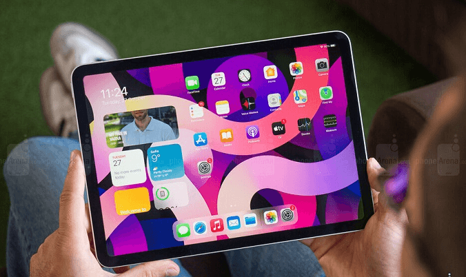 iPad Air 4 có độ sáng tốt khi ở ngoài trời