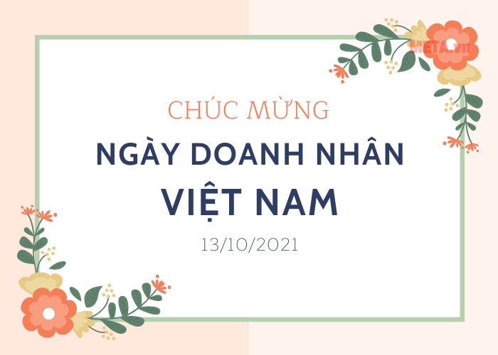  chúc mừng ngày doanh nhân Việt Nam đẹp 