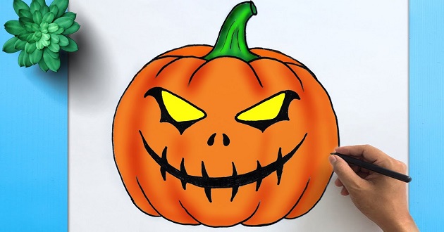 Các hình vẽ Halloween đơn giản, dễ thương nhất - META.vn