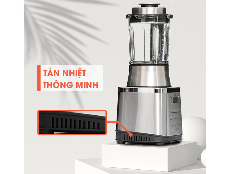 Khe tản nhiệt thông minh của máy làm sữa hạt Unie V8S