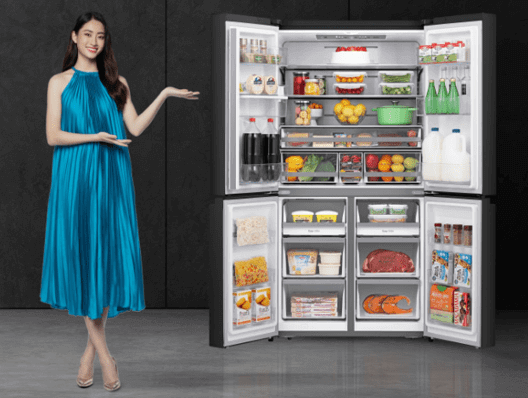 Tủ lạnh thạch sanh Casper có dung tích chứa lớn