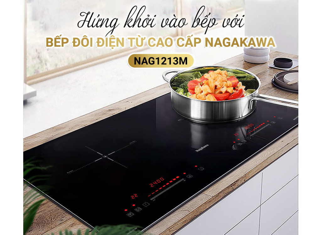 Cách sử dụng bếp từ Nagakawa dòng bếp cảm ứng