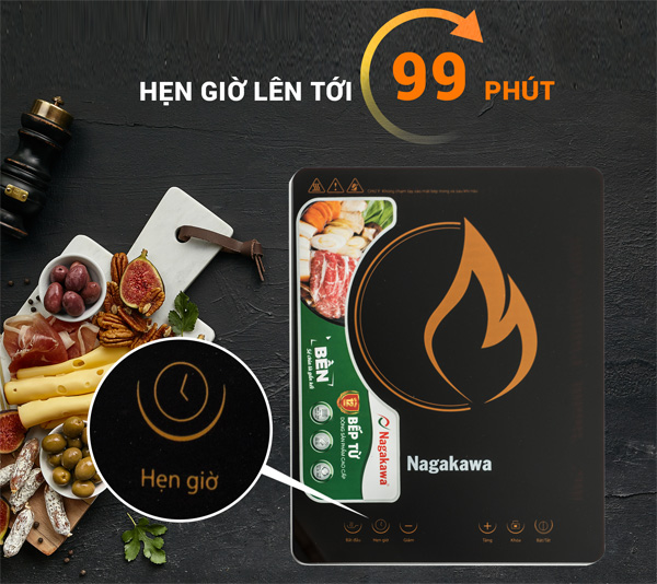 Chọn bếp từ cho sinh viên có tính năng hẹn giờ
