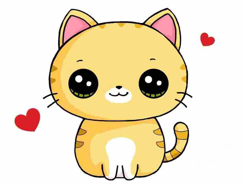 Ảnh Mèo Cute Hoạt Hình, Hình Mèo Cute Anime Dễ Thương Nhất - Meta.Vn