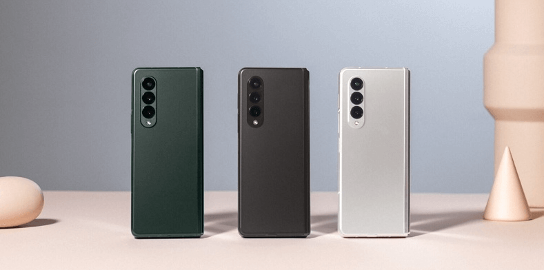 Samsung Galaxy Z Fold 3 có 3 gam màu bắt mắt