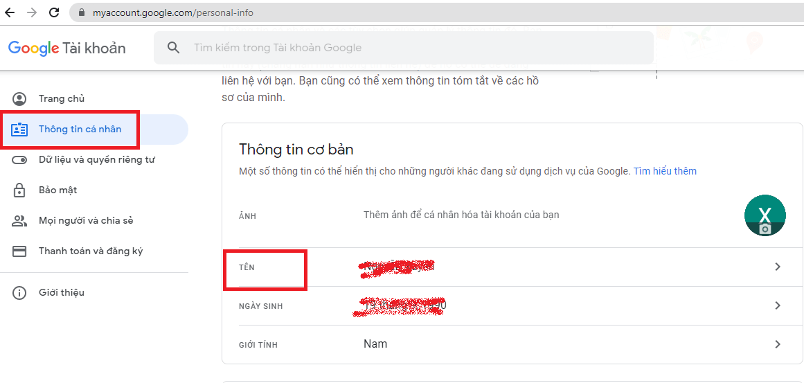Đổi tên trực tiếp trên Google Meet