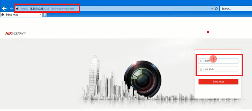 Update firmware đầu ghi, camera Hikvision thông qua giao diện web
