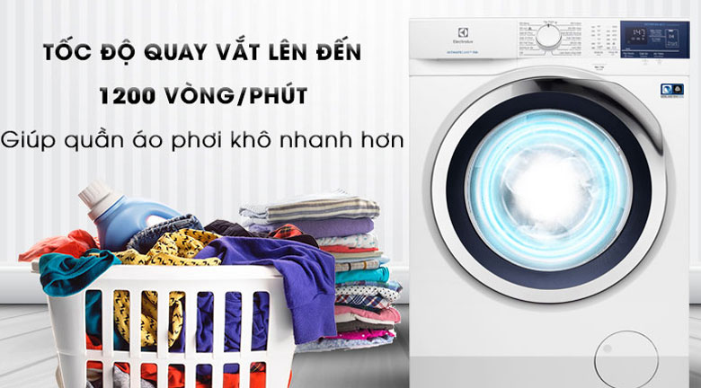 Hướng dẫn dùng máy giặt Electrolux