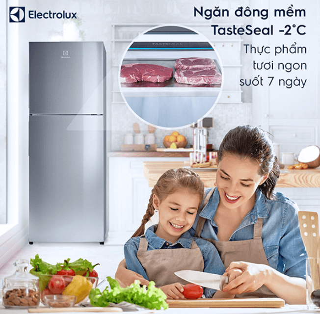 Công nghệ cấp đông mềm trên tủ lạnh Electrolux