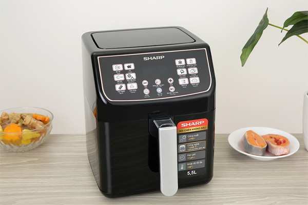 Cách sử dụng nồi chiên không dầu Sharp