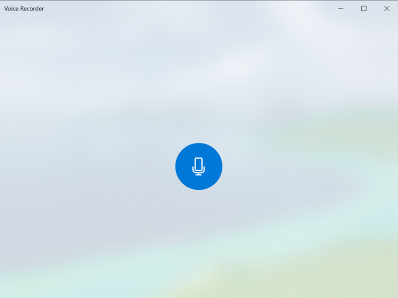 Test mic Win 10