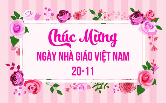 Mẫu background 20/11, phông nền ngày Nhà giáo Việt Nam đẹp nhất