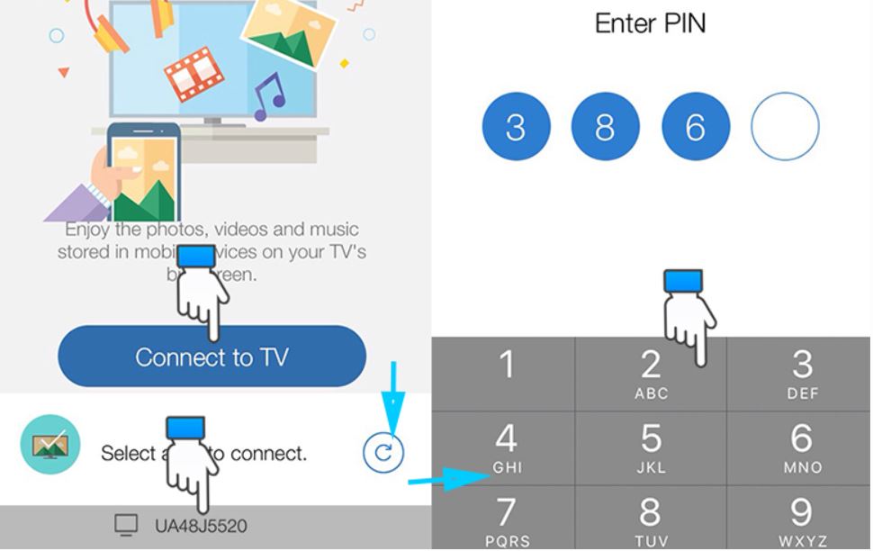 Cách kết nối iPhone với tivi Samsung bằng Samsung Smart View