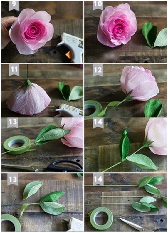 Cách làm hoa hồng bằng giấy nhún đơn giản mà cực kỳ đẹp - META.vn