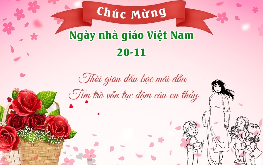 Những mẫu thiệp tri ân cảm ơn thầy cô nhân ngày 20/11 đẹp nhất