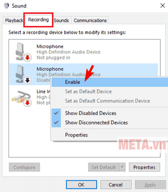 Cách bật mic trên máy tính Win 10 bằng Sound Settings Cách bật mic trên máy tính Win 10 bằng Sound Settings