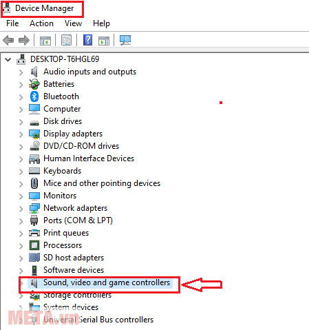 Cách bật micro trên máy tính Win 10 từ Device Manager Cách bật micro trên máy tính Win 10 từ Device Manager