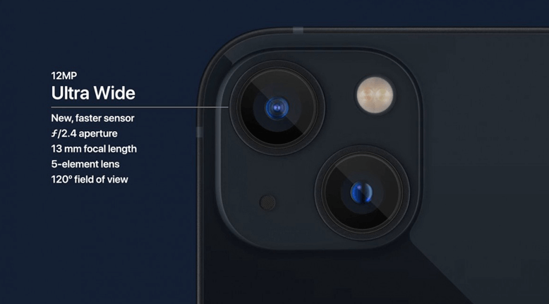 Camera iPhone 13