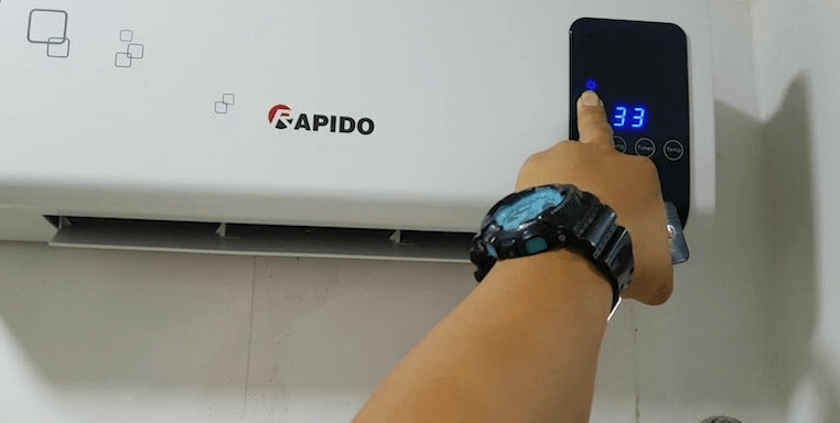 Máy sưởi gốm Rapido được trang bị tính năng hiện đại