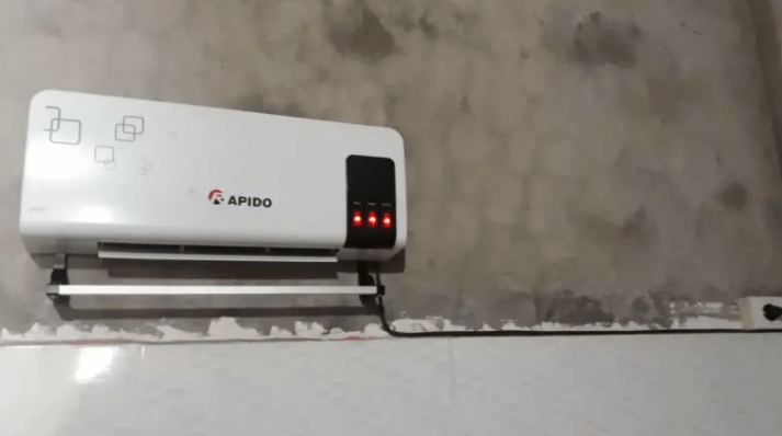 Máy sưởi gốm Rapido hoạt động hiệu quả