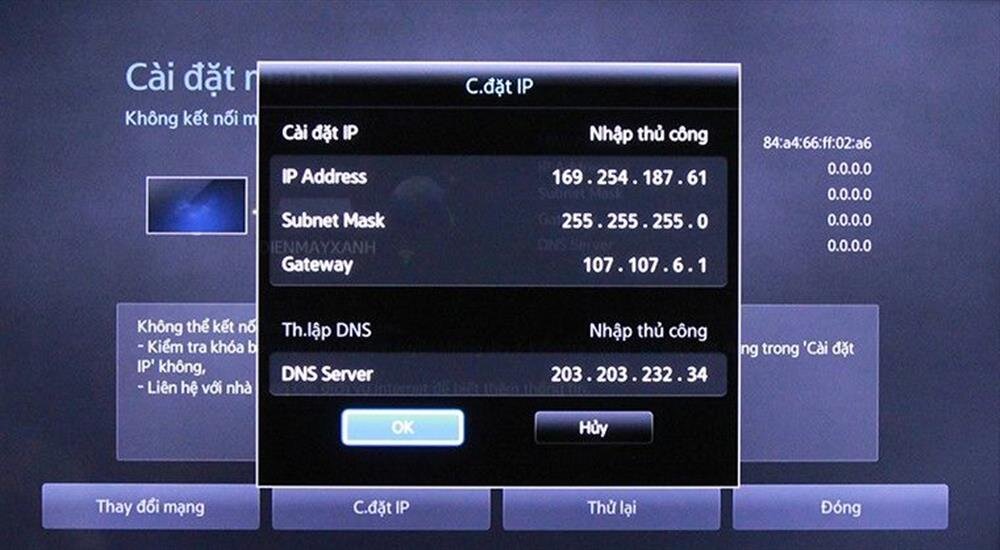 Cách sửa lỗi smart tivi LG không kết nối được wifi